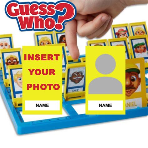 make your own guess who.